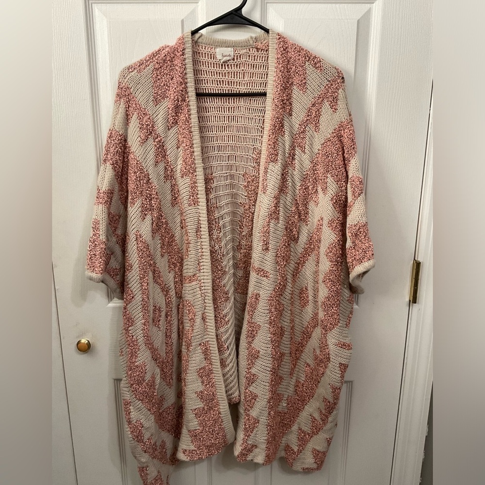 Listicle open front cardigan. Size M